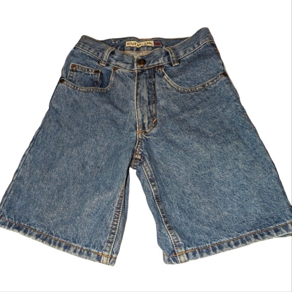 Vintage 90s Bugle Boy 750 jean shorts size‎ 8 youth